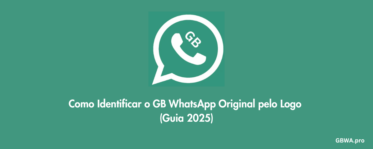 Como Identificar o GB WhatsApp Original pelo Logo
