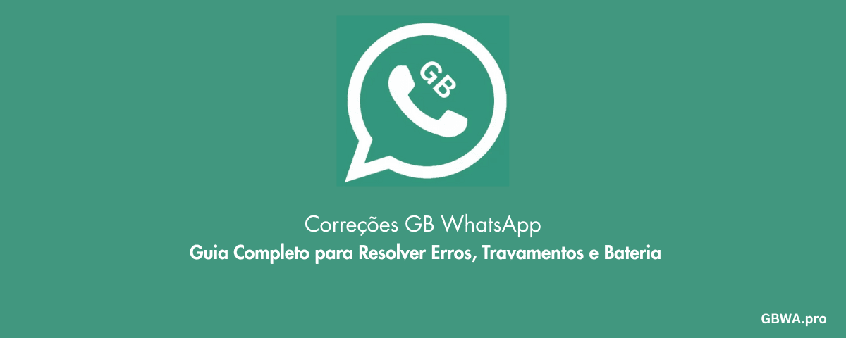 Correções GB WhatsApp